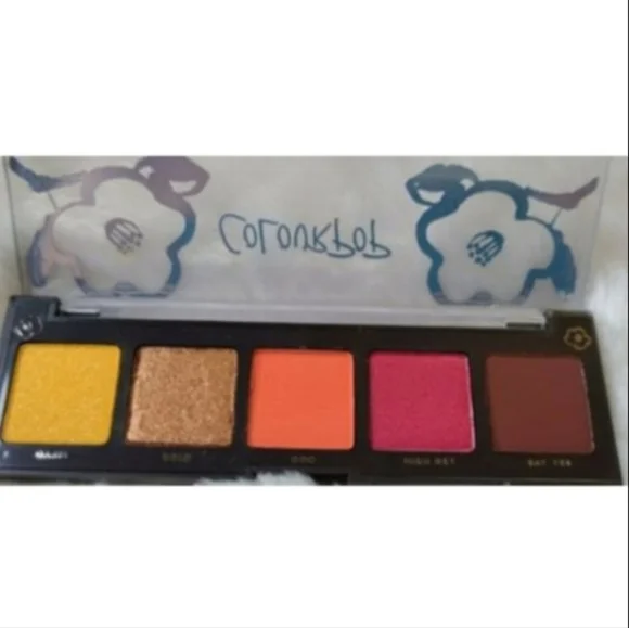 Colourpop 5-Eyeshadow Pressed Powder Palette-Make It Black-Bold High-Pigment NIB - Picture 6 of 6